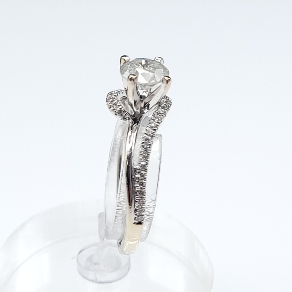 14K Gabriel & Co engagement ring - Picture 13 of 14